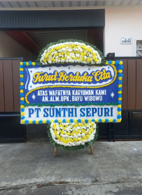 Papan Bunga Duka di Pondok Ranji