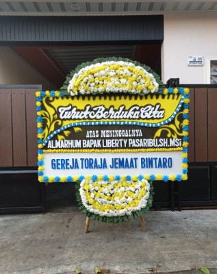 Papan Bunga Duka di Pondok Ranji